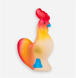 Rooster Dog Toy