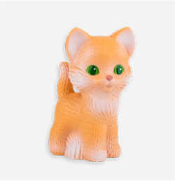 Cat Dog Toy (latex)